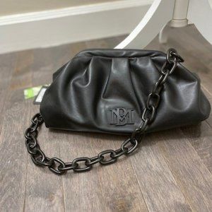 NWT Badgley Mischka Black Clutch